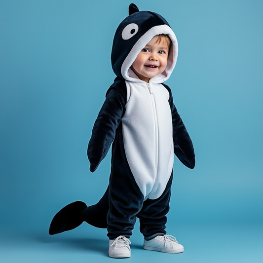 Toddler Orca Whale Costume