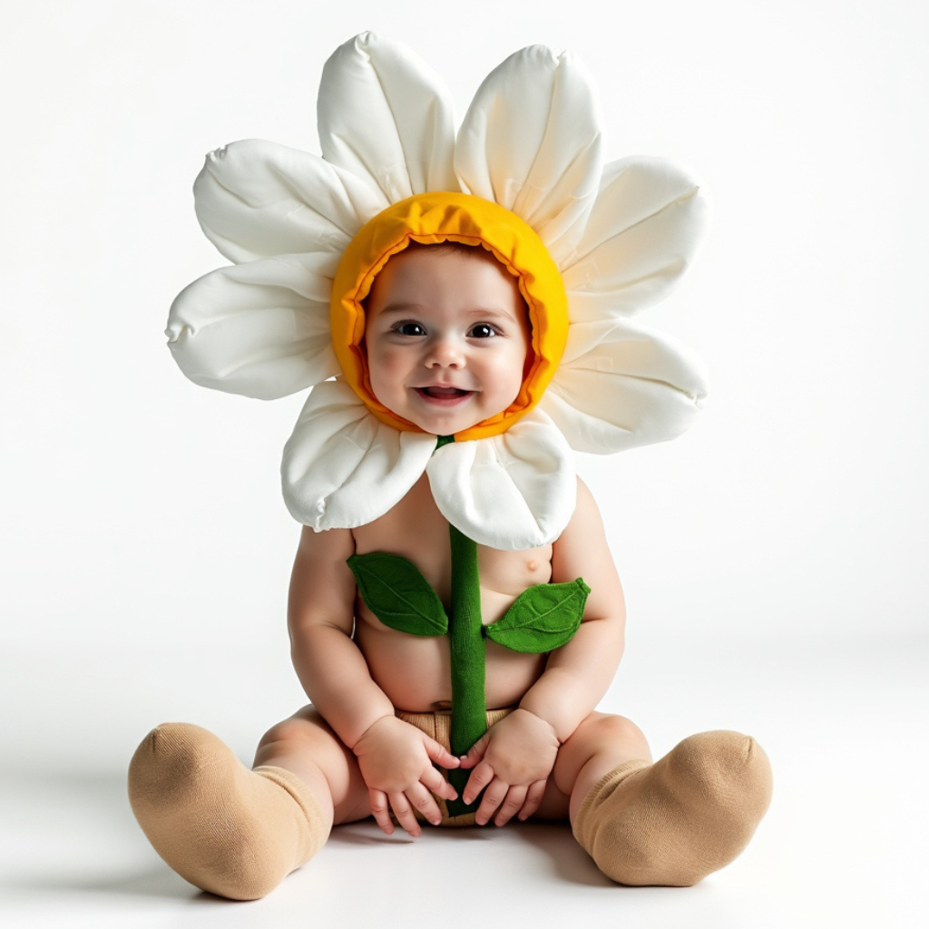 Baby Daisy Flower Costume