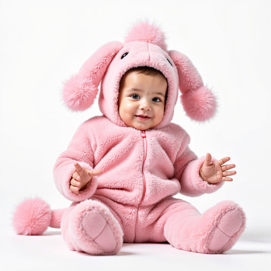 Baby Pink Poodle Costume